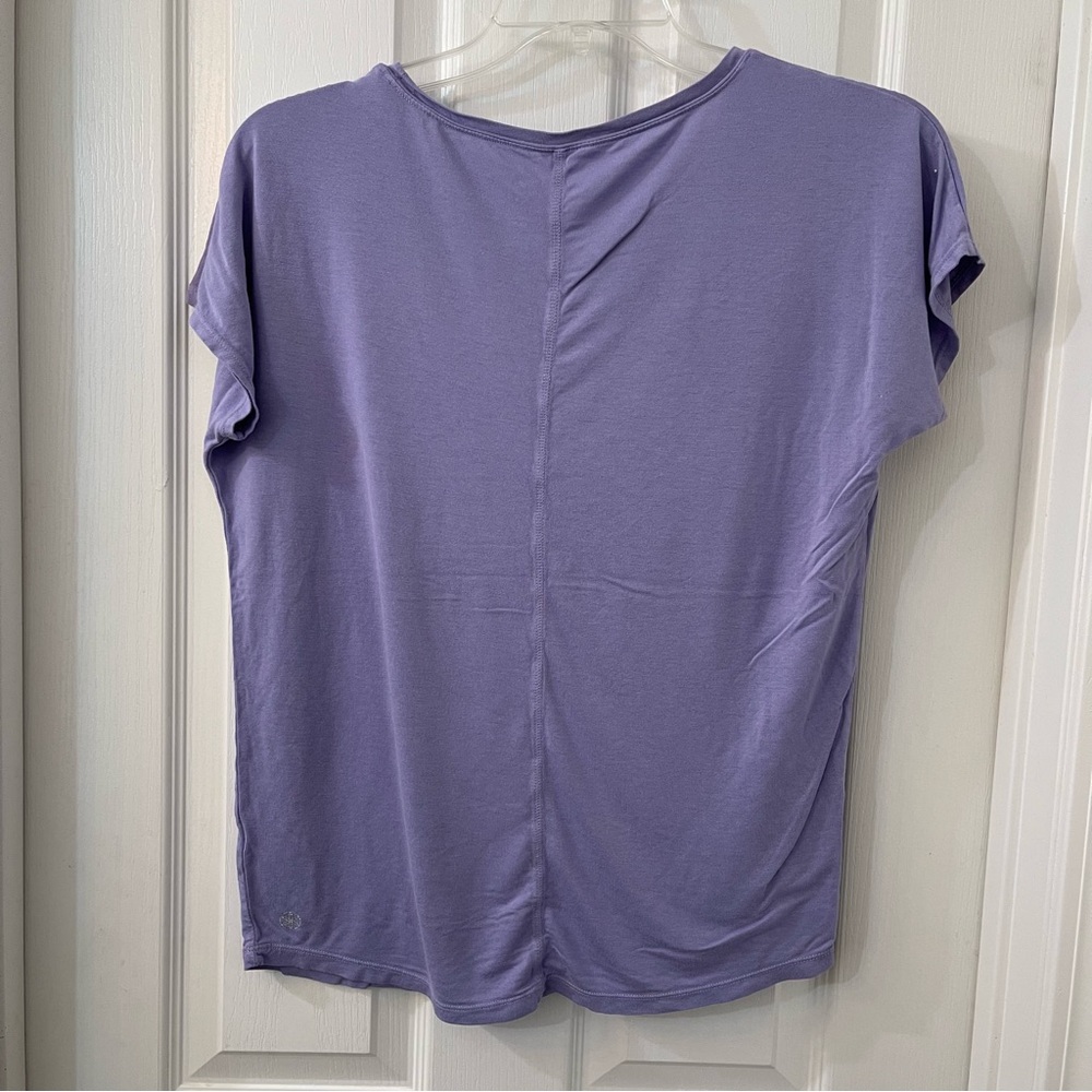 Gaiam T-Shirt - Lavender. Womens: Small. - Picture 2 of 4